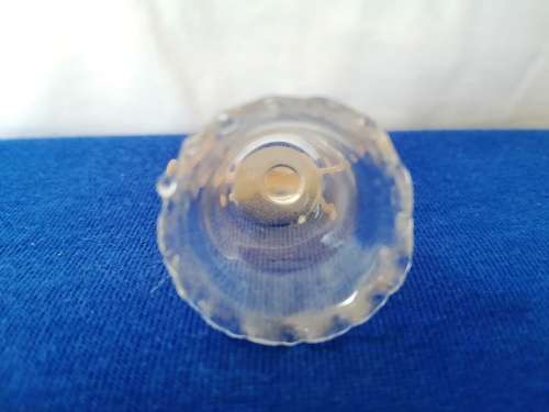 Glass Thimble  Pink Pig