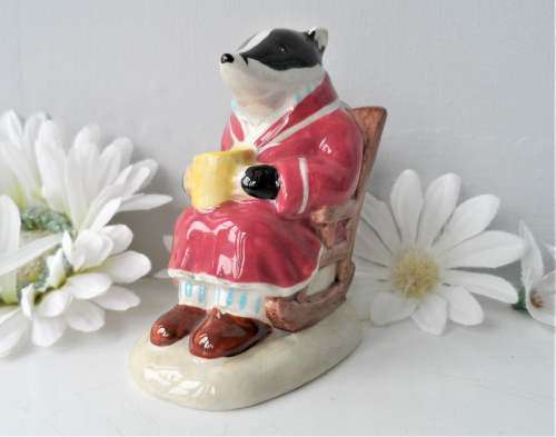 Badger - Style 1 - From The Wind in the Willows Series - Royal Albert #