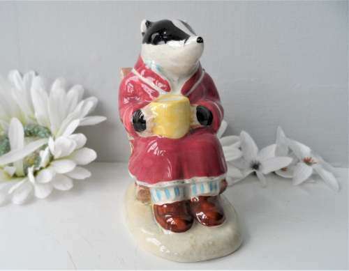 Badger - Style 1 - From The Wind in the Willows Series - Royal Albert #