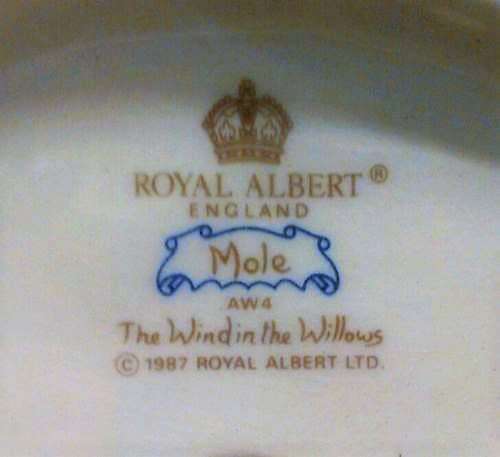 Mole - Style 1 - From The Wind in the Willows Series - Royal Albert