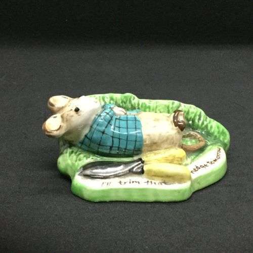 Vintage Beswick Kitty Macbride Mice Figurine Lazybones 2530