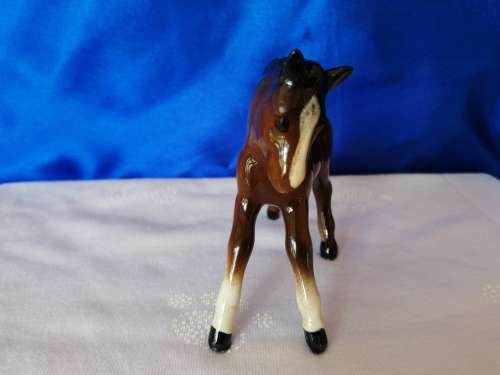 Beswick Horse Foal Small Gambolling Model # 996 Brown Gloss