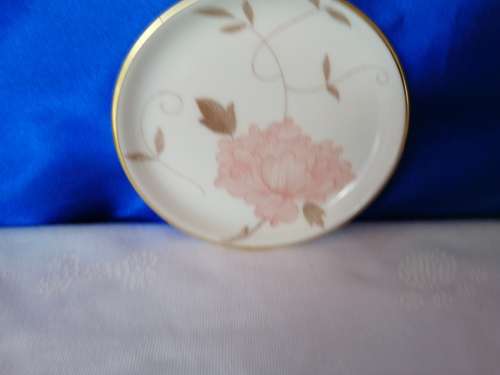 Sweet Pink and Gold Ring Dish #