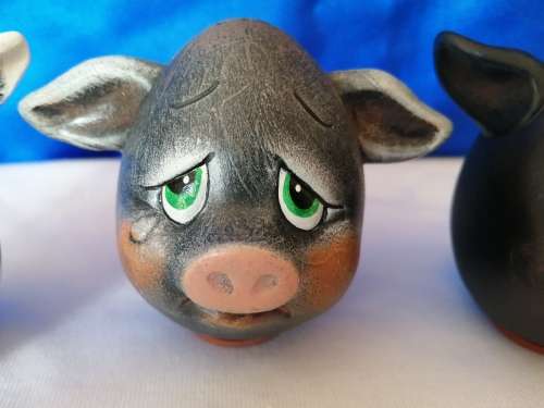 Three cute Pig Salt and Pepper and other shakers