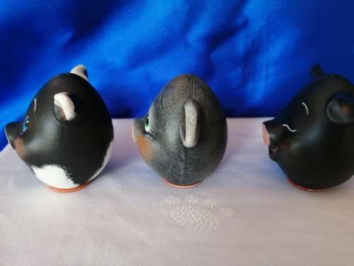 Three cute Pig Salt and Pepper and other shakers