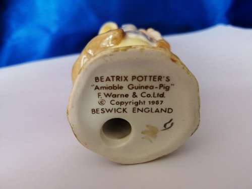 Beswick Beatrix Potters Amiable Guinea Pig 2061 #