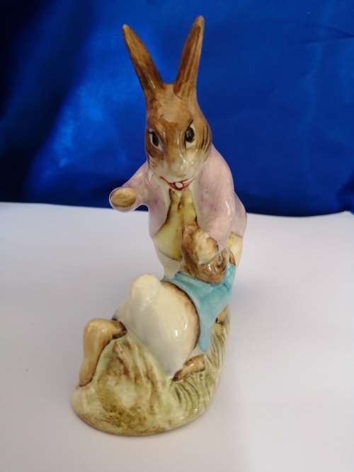 Beswick Beatrix Potters Mr Benjamin Bunny and Peter Rabbit 2509 #