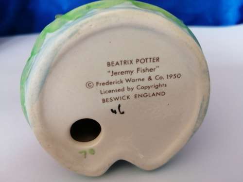 Beswick Beatrix Potters Jeremy Fissher 1157/2 #