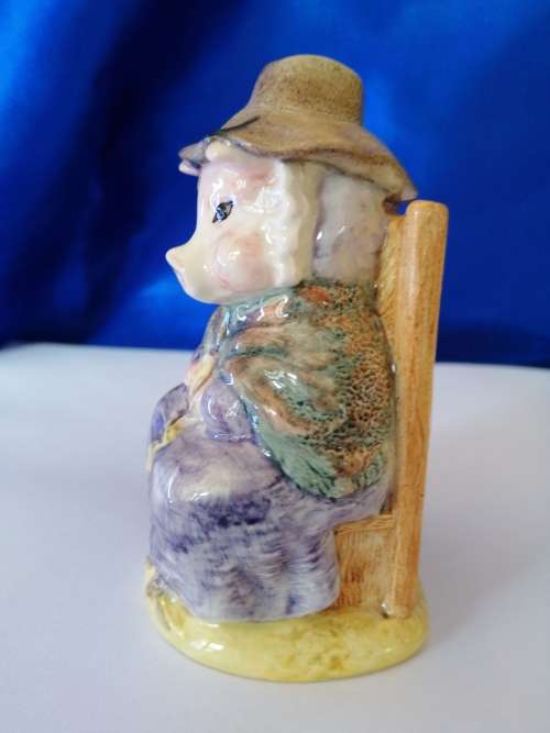 Beswick Beatrix Potters And this Little Pig had None 3319  # Signed