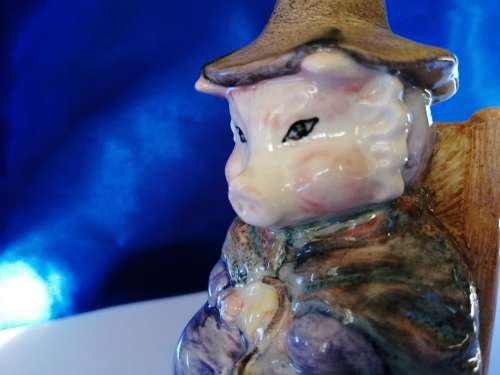 Beswick Beatrix Potters And this Little Pig had None 3319  # Signed