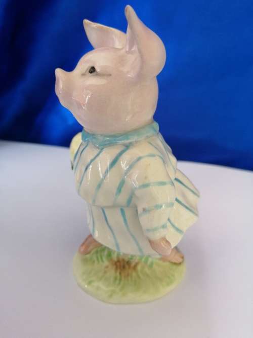 Beswick Beatrix Potters Little Pig Robinson 1104/1 GOLD #