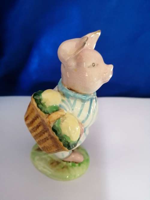 Beswick Beatrix Potters Little Pig Robinson 1104/1 GOLD #