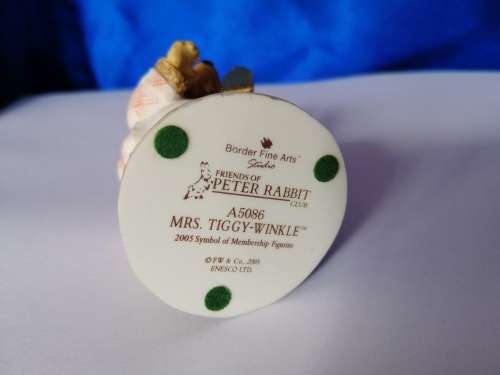 Border Fine Arts Beatrix Potters Mrs Tiggywinkle  #