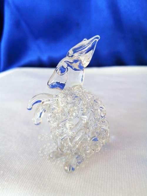 Stunning Hand Made Glass Rabbit