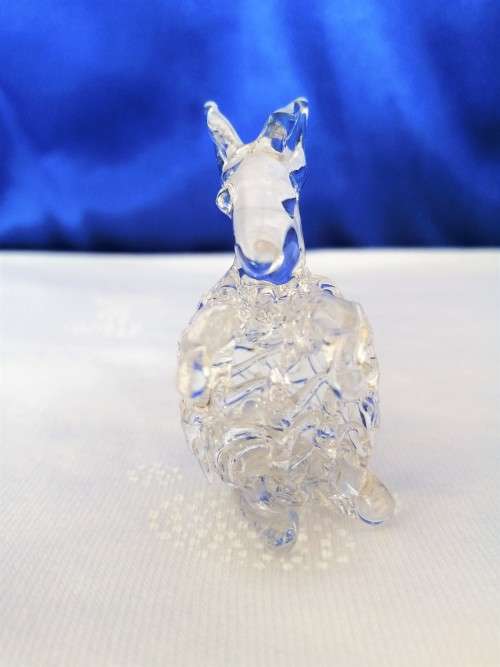 Stunning Hand Made Glass Rabbit