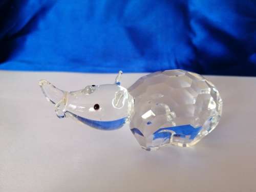 Stunning Crystal Glass Rhino