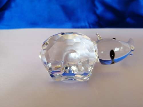 Stunning Crystal Glass Rhino