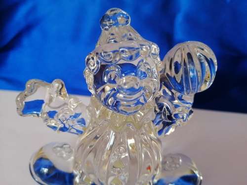 PRINCESS HOUSE 24% LEAD CRYSTAL CLOWN