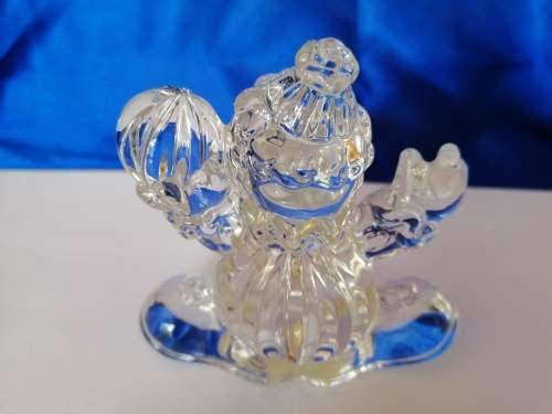 PRINCESS HOUSE 24% LEAD CRYSTAL CLOWN