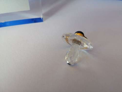 Swarovski Crystal Memories Moments Baby Dummy Gold Plated