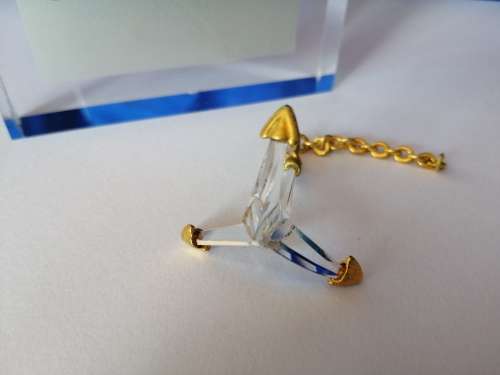 GENUINE Swarovski Memories Silver Crystal Anchor #