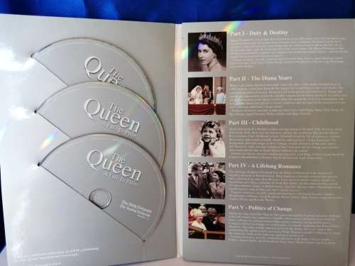 The Queen.A life in Film  Souvenir collection  9 DVD