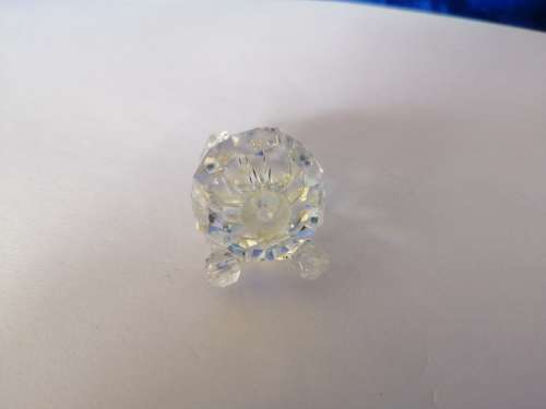 Stunning Crystal Glass Pig
