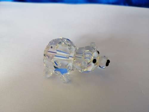 Stunning Crystal Glass Pig