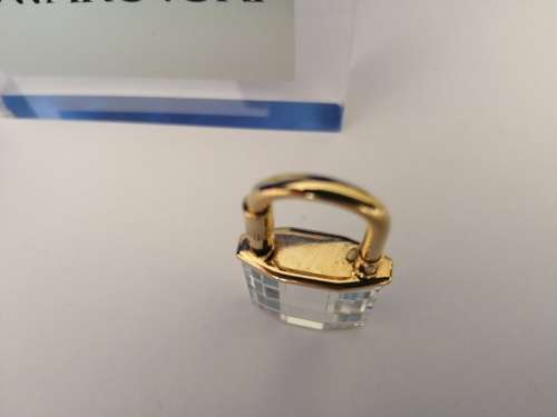 Swarovski Crystal Memories Padlock Gold Plated