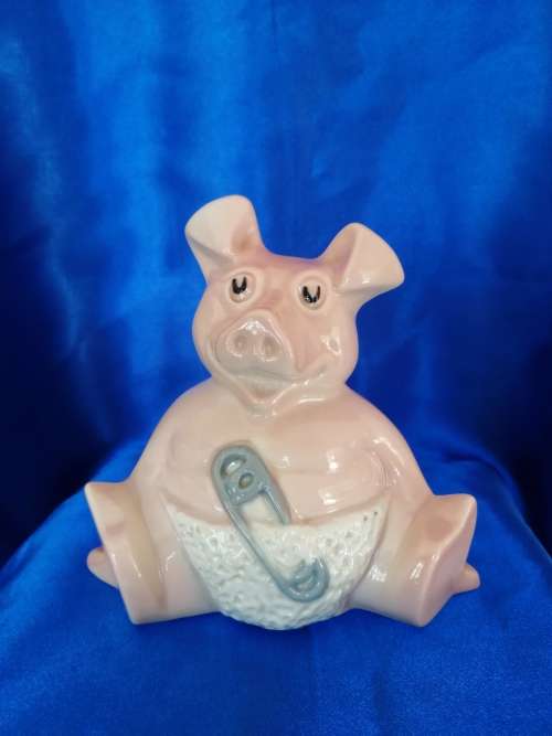 Nat West Pig Piggy Bank Moneybox - Baby Woody - Wade