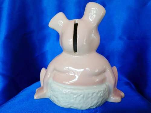 Nat West Pig Piggy Bank Moneybox - Baby Woody - Wade