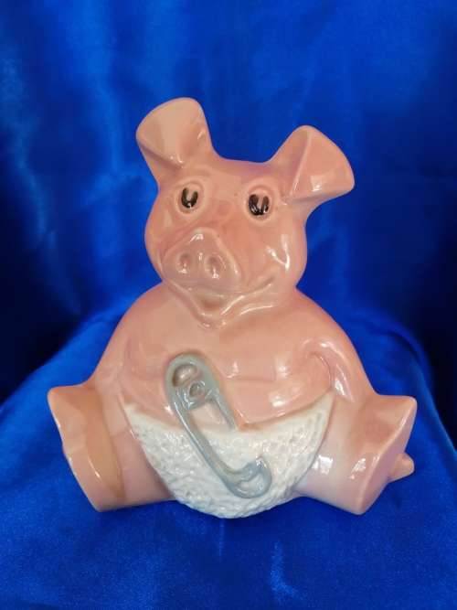 Nat West Pig Piggy Bank Moneybox - Baby Woody - Wade