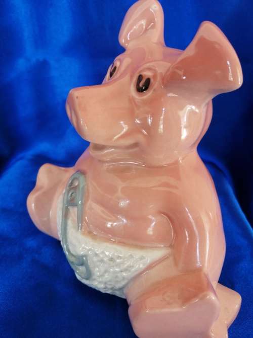 Nat West Pig Piggy Bank Moneybox - Baby Woody - Wade