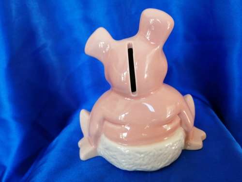 Nat West Pig Piggy Bank Moneybox - Baby Woody - Wade