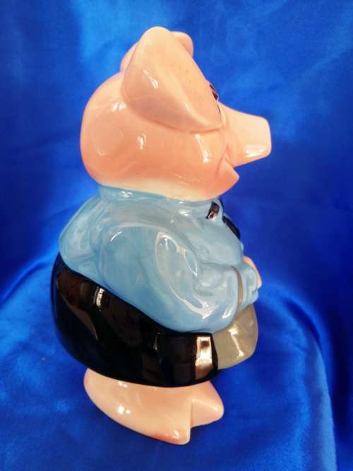 Nat West Pig Piggy Bank Money box - Mother Lady Hillary - Wade
