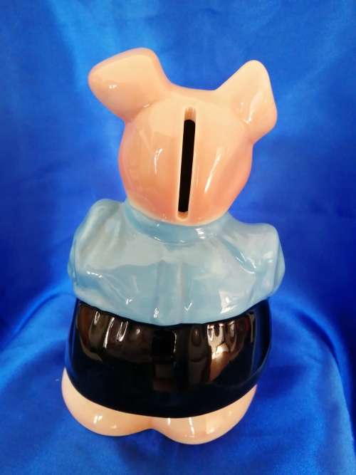 Nat West Pig Piggy Bank Money box - Mother Lady Hillary - Wade