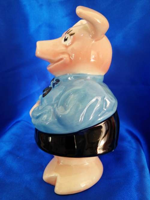 Nat West Pig Piggy Bank Money box - Mother Lady Hillary - Wade