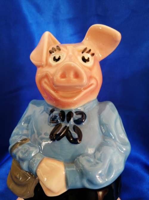Nat West Pig Piggy Bank Money box - Mother Lady Hillary - Wade