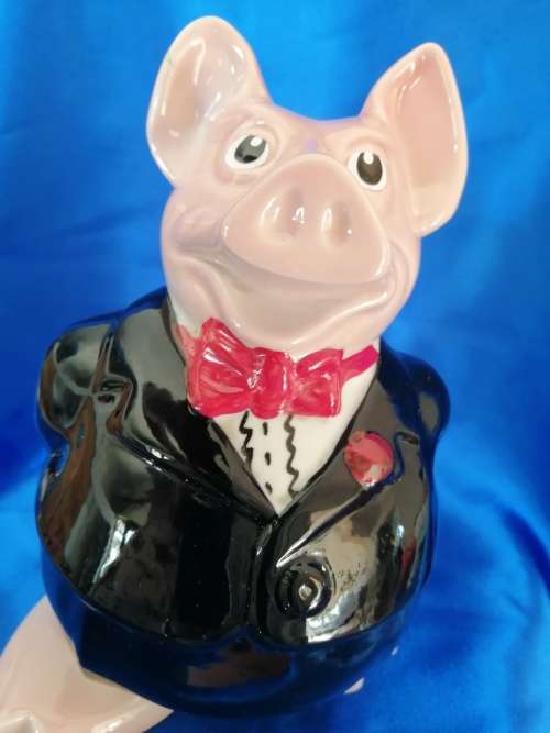 Nat West Pig Piggy Bank Money box - Father Sir Nathaniel - Wade