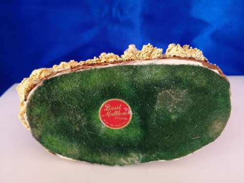 Signed BASIL MATTHEWS Original Sculpture Art Pottery - Sow w Piglets