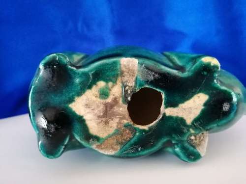 Majolica Jade Antique Pottery French Jade Green