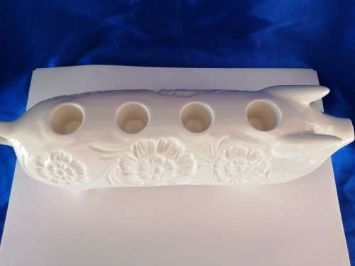 Vintage Beswick Mid Century Large Pottery Pig Candle Holder