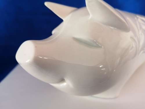 Vintage Beswick Mid Century Large Pottery Pig Candle Holder