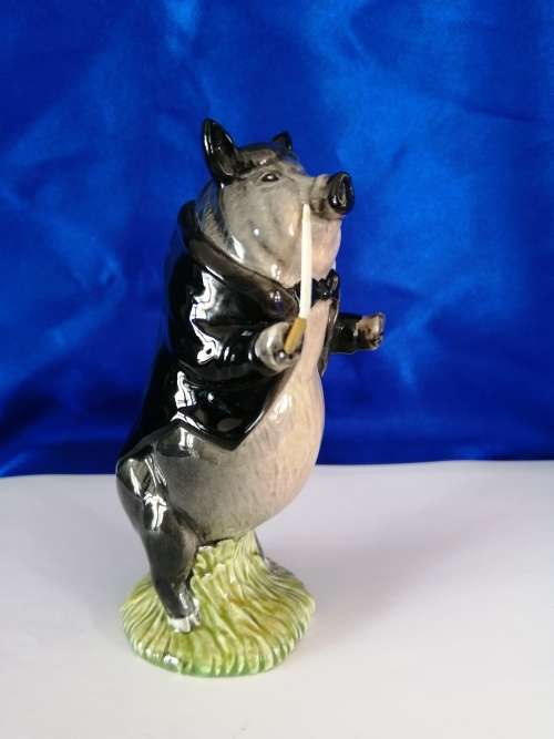 Beswick Pig Prom John The Conductor Player Figurine Model PP1
