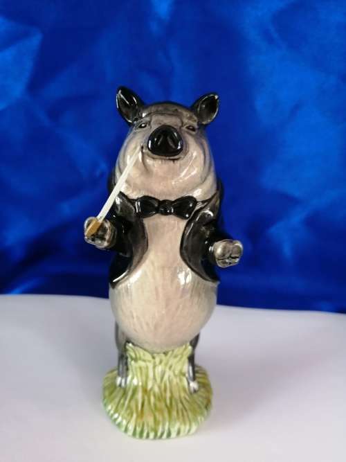 Beswick Pig Prom John The Conductor Player Figurine Model PP1