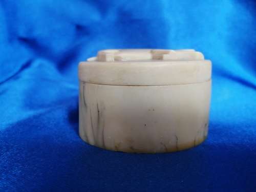 Crushed Marble Trinket Pig Pot