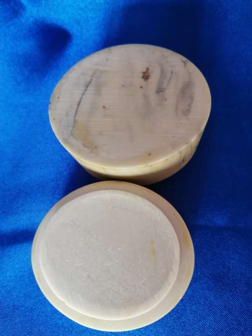 Crushed Marble Trinket Pig Pot