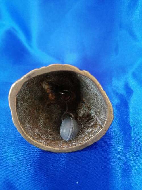 Vintage Brass Table Lady Bell