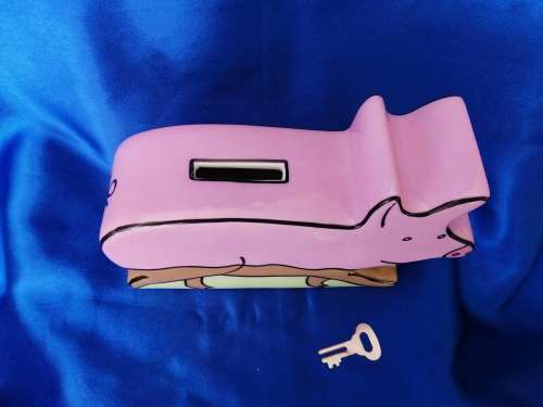 Villeroy and Boch Pink Pig Money Box / Bank `The World of the Farm Animals`