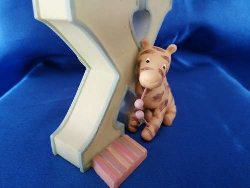 Disney Classic Winnie the Pooh Piglet Alphabet Letter X Wall Nursery Decor Tigger